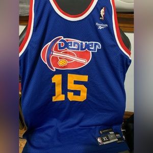Vintage Reebok Denver Nuggets Carmelo Anthony Hardwood Classics 1975-76 XL